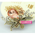 Vente en gros antiquaire princesse princesse strass broche fleur